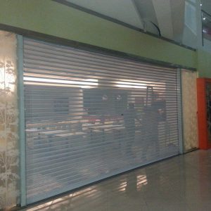 Perforated See Thru Roller Shutter