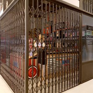 Powder Coated Collapsible Gate